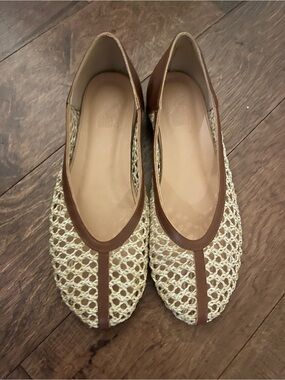 Ancient Greek Sandals Aeropi Ballet Flat in Natural